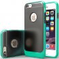 Caseology [Frostback Clear] Apple iPhone 6 (4.7" inch) Case [Flexible Cushion] [Turquoise Mint]