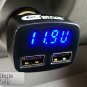 Creative Edge DualFAV-3.1 Dual USB Car Charger with LED Display