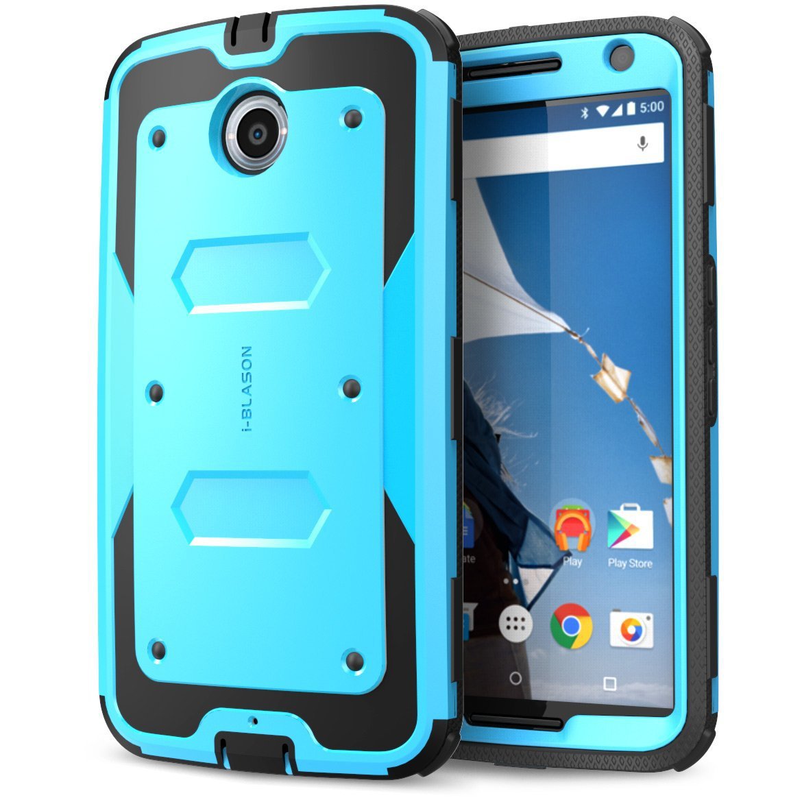 i-Blason Google Nexus 6 Phone Case Armorbox [Dual Layer] Hybrid Full