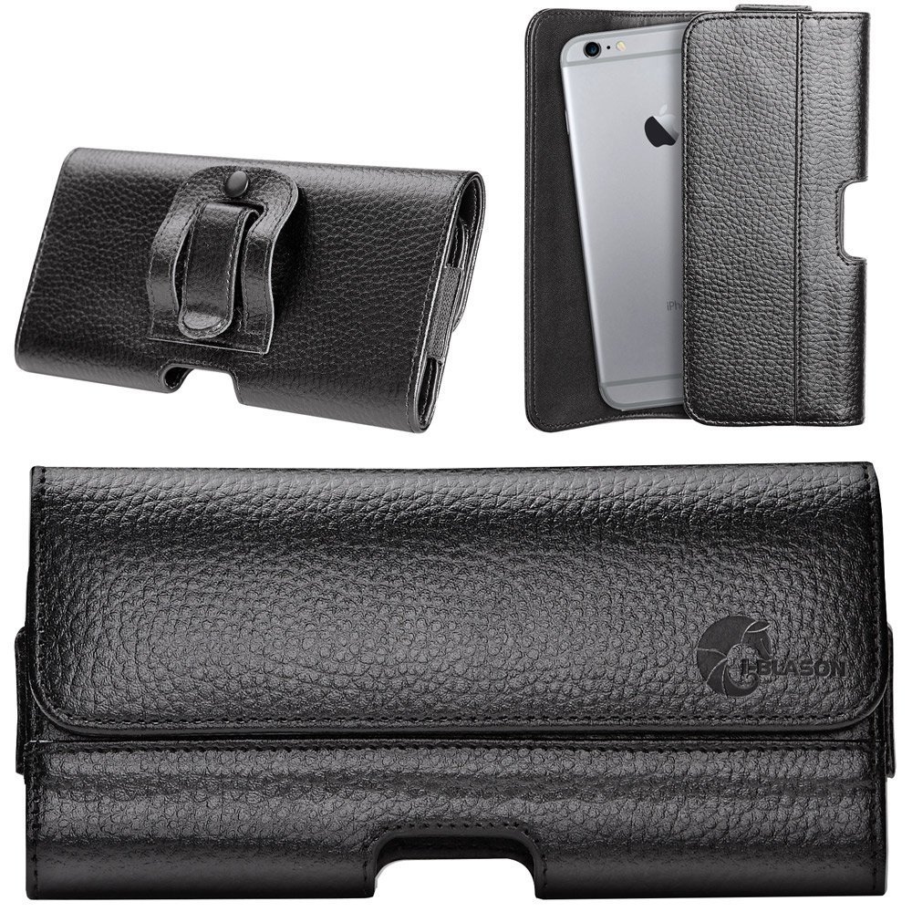 i-Blason Apple iPhone 6 Plus Case 5.5 Inch Leather Holster Case / Premium Leather Pouch