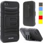i-Blason Apple iPhone 5S / 5 Prime Series Dual Layer Holster Case with Kickstand- Black