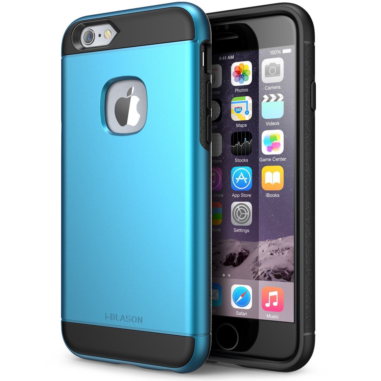 iPhone 6 Plus Case , [Heavy Duty] i-Blason Unity **Dual Layer**Blue