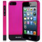 i-Blason Glider Series Slider Case Slide Case for Apple New iPhone 5 4G LTE-Margentta