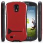 i-Blason Samsung Galaxy S4 Active i9295 [TransArmor] Dual Layer Hybrid Kickstand Case- Red