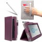 i-BLASON For HP Slate 7 Android Tablet Leather Case Cover-Black
