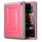 SUPCASE [Heavy Duty] Amazon Fire HD 7 Case (4th Generation) Pink\Gray [Unicorn Beetle PRO Series]