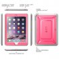 SUPCASE [Heavy Duty] Apple iPad Air 2 Case [2nd Generation] Pink/Gray [Unicorn Beetle PRO Series]