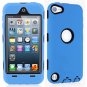 i-Blason ArmorBox Hybrid 3 Layer Defender with Built-In Screen Protector for iPod touch 5G-Blue