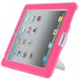 i-Blason ArmorBox Stand Series 2 Layer Kids Friendly Convertible Hybrid Apple iPad 2/3/4 Pink/white