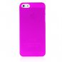 i-Blason Apple iPhone 5S / 5 Gileno Clear Transparent Slim Fit Hard Shell Case- Purple_