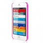 i-Blason Apple iPhone 5S / 5 Gileno Clear Transparent Slim Fit Hard Shell Case- Purple_