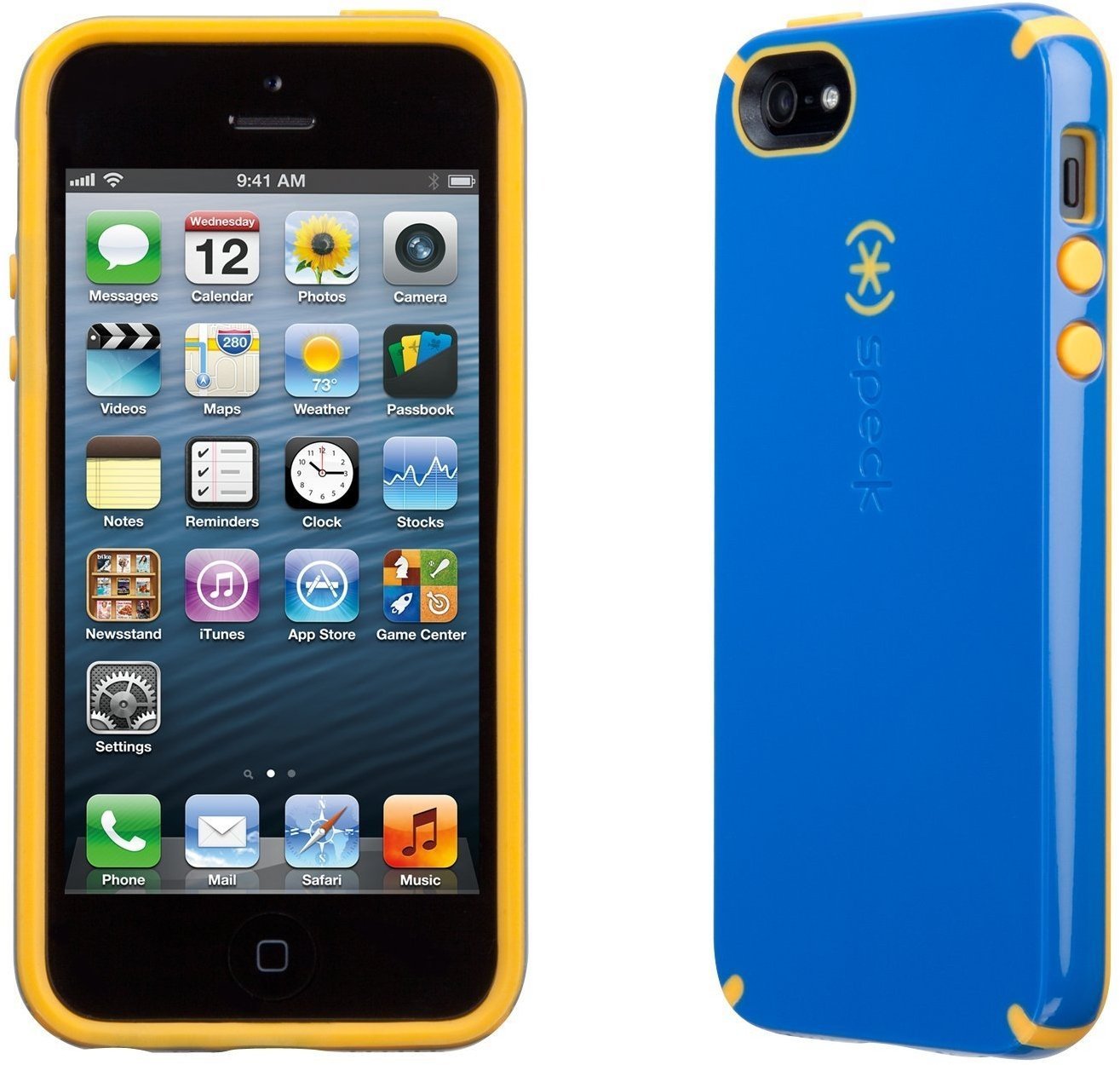 Speck Products CandyShell Case for iPhone 5/5s - Cobalt Blue/Butternut Squash Orange
