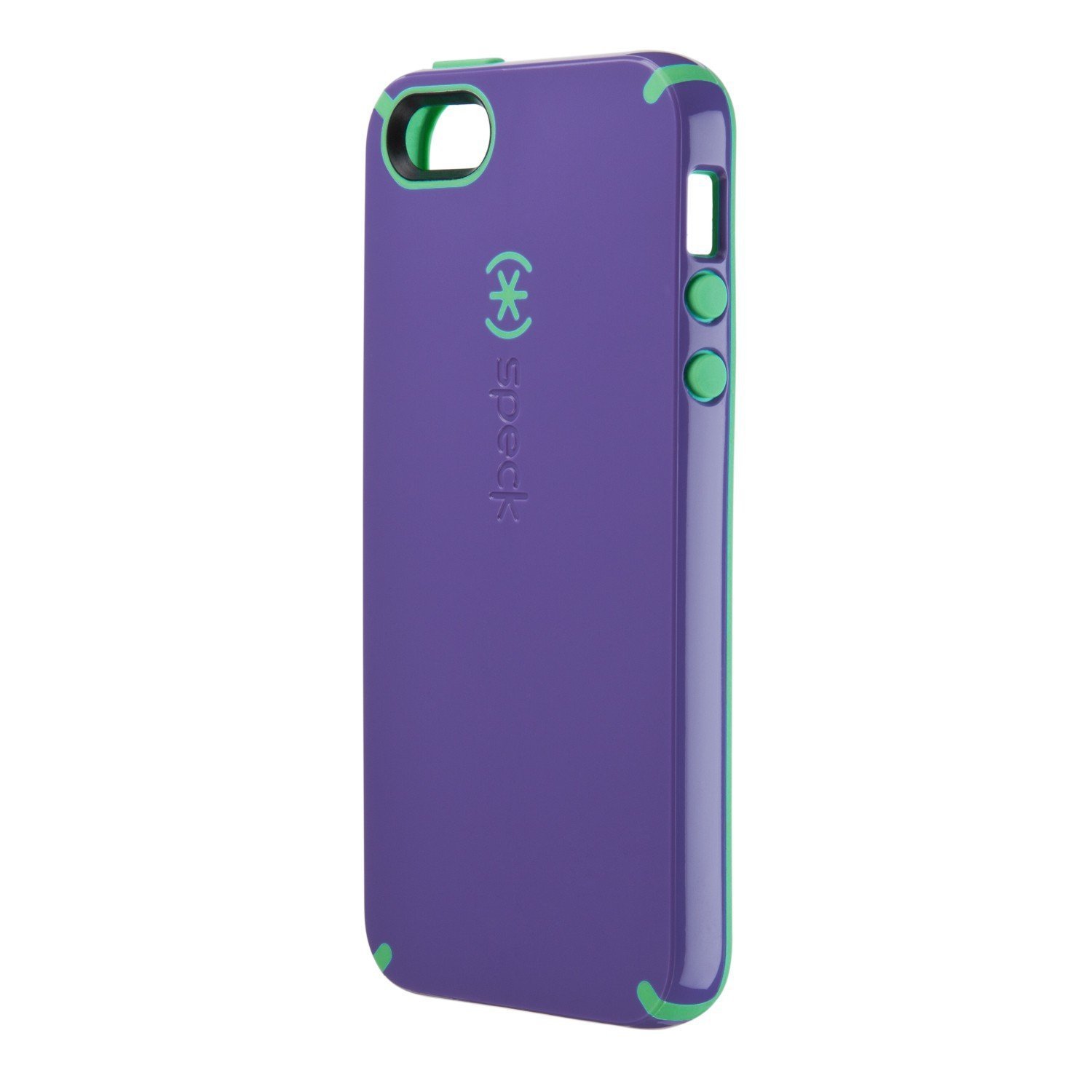 Speck Products CandyShell Case for iPhone 5/5s - Grape Purple/Malachite Green