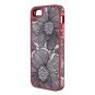 Speck Products FabShell Fabric-Covered Case for iPhone 5 & 5S - FreshBloom Coral Pink/Black