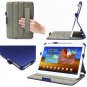 i-Blason Samsung Galaxy Tab 3 10.1 Slim Folio Book Shell Stand case Cover P5220- Blue