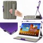 i-Blason Samsung Galaxy Tab 3 10.1 Slim Folio Book Shell Stand case Cover P3200- Purple