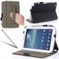 i-Blason Samsung Galaxy Tab 3 8.0 Auto Wake / Sleep Slim Folio Book Shell Stand case- Black