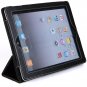 i-BLASON iPad 3 Case + Screen Protector synthetic Leather with Built-in Stand- Black