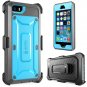 Apple iPhone 5S Case Compatible with iPhone 5 [Unicorn Beetle PRO Series] Full-body Blue/Black