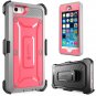 Apple iPhone 5S Case Compatible with iPhone 5 [Unicorn Beetle PRO Series] Full-body Pink/Gray