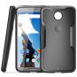 Nexus 6 Case, SUPCASE Google Nexus 6 Case [Unicorn Beetle Series] Premium Hybrid Bumper Black/Black