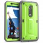 Nexus 6 Case, SUPCASE [Heavy Duty] Belt Clip Holster Case for Google Nexus 6 (Green/Gray)