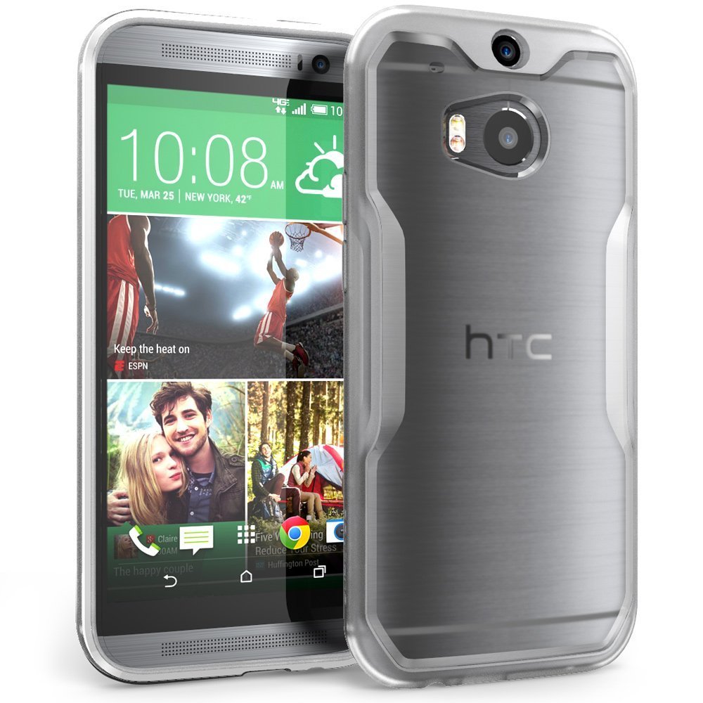 HTC One M8 Case, SUPCASE Unicorn Beetle Premium Hybrid Protective Case-  clear