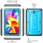 SUPCASE Samsung Galaxy Tab 4 8.0 Case - Unicorn Beetle PRO Series Full-body Hybrid Blue/Black