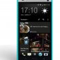 SUPCASE Premium Ultra Slim Fit TPU Case for HTC One M7 Smartphone (Blue, Free Screen Protector- Blue