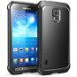 Galaxy S5 Active Case, SUPCASE Unicorn Beetle Series Premium Hybrid Bumper Black/Black