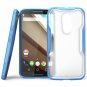 Moto X Case, SUPCASE [Unicorn Beetle Series] for All New Motorola Moto X (2nd Gen.) Frost Clear/Blue