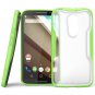 Moto X Case, SUPCASE [Unicorn Beetle Series] New Motorola Moto X (2nd Gen.) Frost Clear/Green
