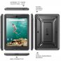 SUPCASE Google Nexus 9 Case Heavy Duty Full-body Protection [Unicorn Beetle PRO] Black/Black