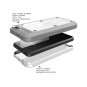 SUPCASE Amazon Fire Phone Case - Unicorn Beetle PRO Series Full-body Hybrid White/Gray
