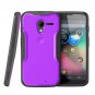 Moto X Phone Case, SUPCASE Unicorn Beetle Series Premium Hybrid Protective Bumper Purple/Gray