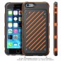 For iPhone 6 Case, SUPCASE Dual Layer Hybrid [Unicorn Beetle S Series] Orange/Black