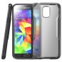 Galaxy S5 Case, SUPCASE Unicorn Beetle Series Premium Hybrid Bumper Case Clear/Black
