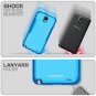 SUPCASE Samsung Galaxy Note 3/Note III Unicorn Beetle Premium Hybrid Case (Light Blue/Blue)