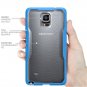 Samsung Galaxy Note 4 Case, SUPCASE Unicorn Beetle Series Premium Hybrid Frost Clear/Blue