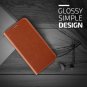 Galaxy S6 Case, Verus [Kickstand Feature] Samsung Galaxy S6 Wallet Case [Crayon Diary][Brown]