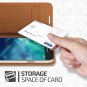Galaxy S6 Case, Verus [Kickstand Feature] Samsung Galaxy S6 Wallet Case [Crayon Diary][Brown]