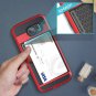 Galaxy S6 Case, Verus [Card Slot Case] Samsung Galaxy S6 Case [Damda Slide][Red] Dual Layer