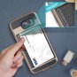 Galaxy S6 Case, Verus [Card Slot Case] Samsung Galaxy S6 Case [Damda Slide][Shine Gold] Dual Layer