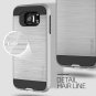 Galaxy S6 Case, Verus [Air Space Cushion] Samsung Galaxy S6 Case [Verge][Satin Silver] Extra Slim