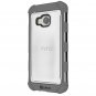 HTC One M9 Case Poetic [Affinity Series] [TPU Grip Bumper] [Corner Protection] Frost Clear/Gray
