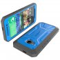 HTC One M9 Case - Poetic [Revolution Series] - [Heavy Duty] [Dual Layer] Protection Blue/Gray