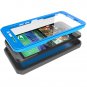 HTC One M9 Case - Poetic [Revolution Series] - [Heavy Duty] [Dual Layer] Protection Blue/Gray