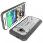 HTC One M9 Case - Poetic [Revolution Series] - [Heavy Duty] [Dual Layer] Protection White/Gray