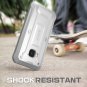 HTC One M9 Case, SUPCASE Full-body Rugged Holster Case with Built-in Screen Protector White/Gray