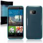 HTC One M9 Case, Terrapin [SLIM FIT] HTC One M9 Case [Blue] Premium Protective TPU Gel Case